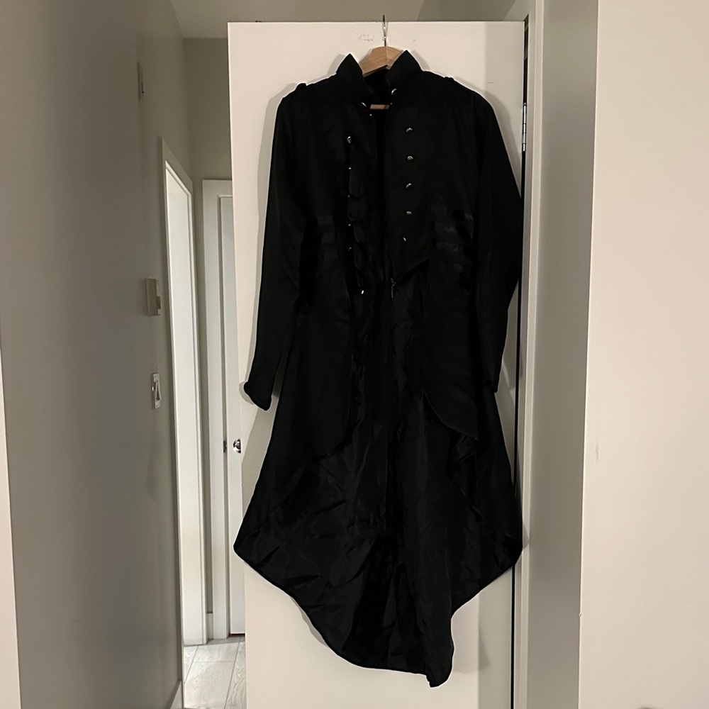 Black Women's long top for cosplay
